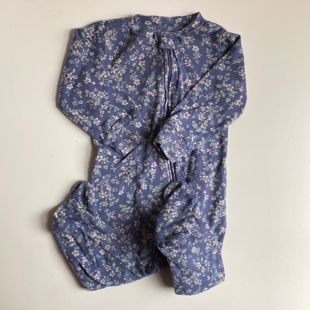 [3/15$] Carters Organic Cotton Footie Pajamas 9MO